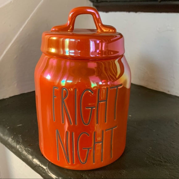 Rae Dunn Accents Rae Dunn Fright Night Iridescent Canister Poshmark